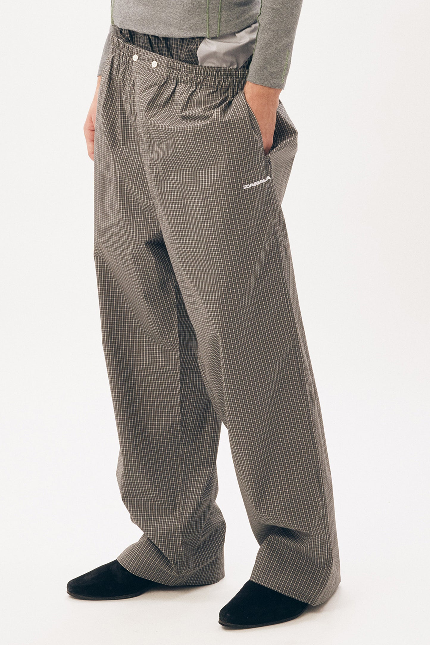 Pyjama Bottoms [Grey Check]