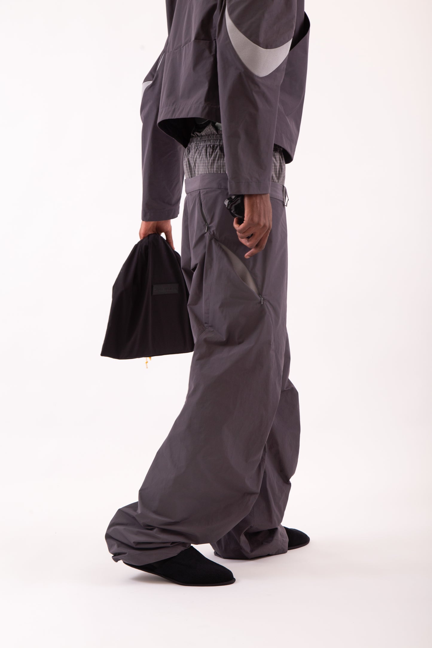 Curved Track Bottom [Grey]