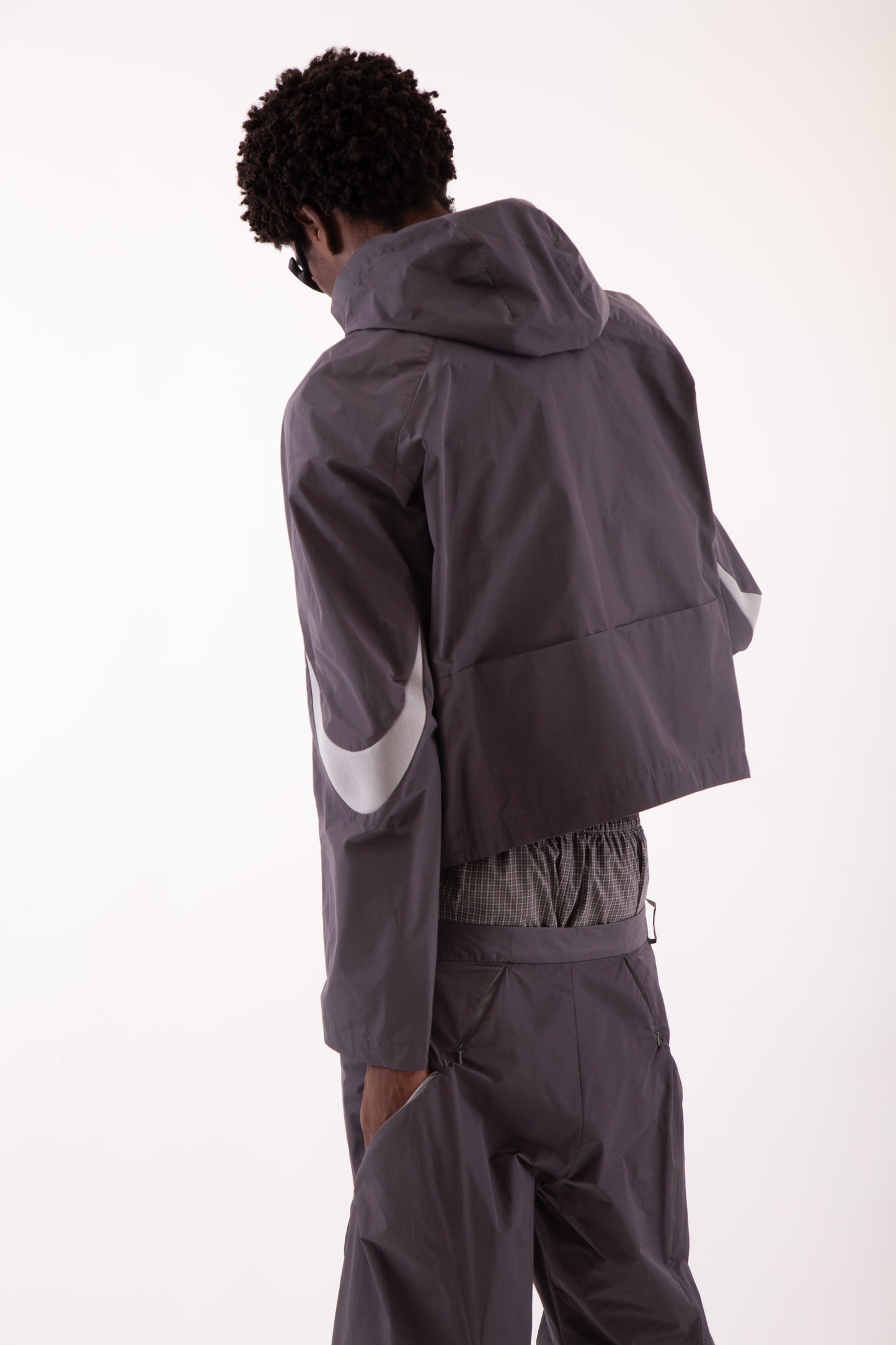 Curved Track Top [Grey]