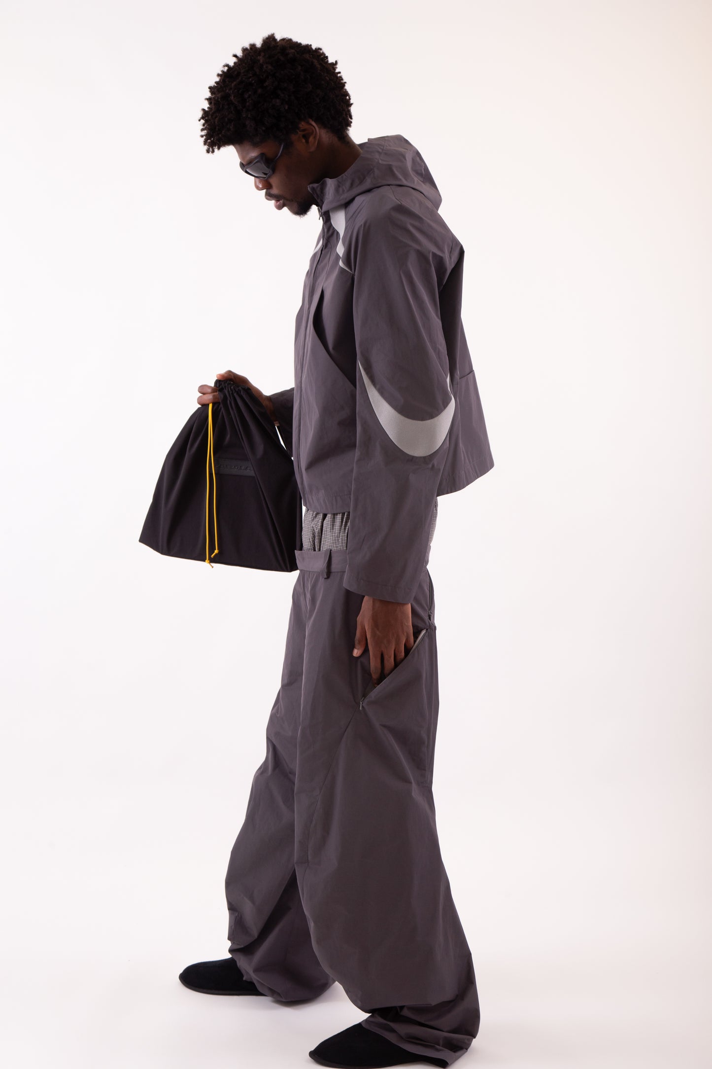 Curved Track Bottom [Grey]