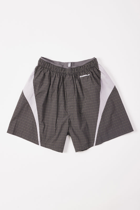 Boxers [Black Check Grey Insert]