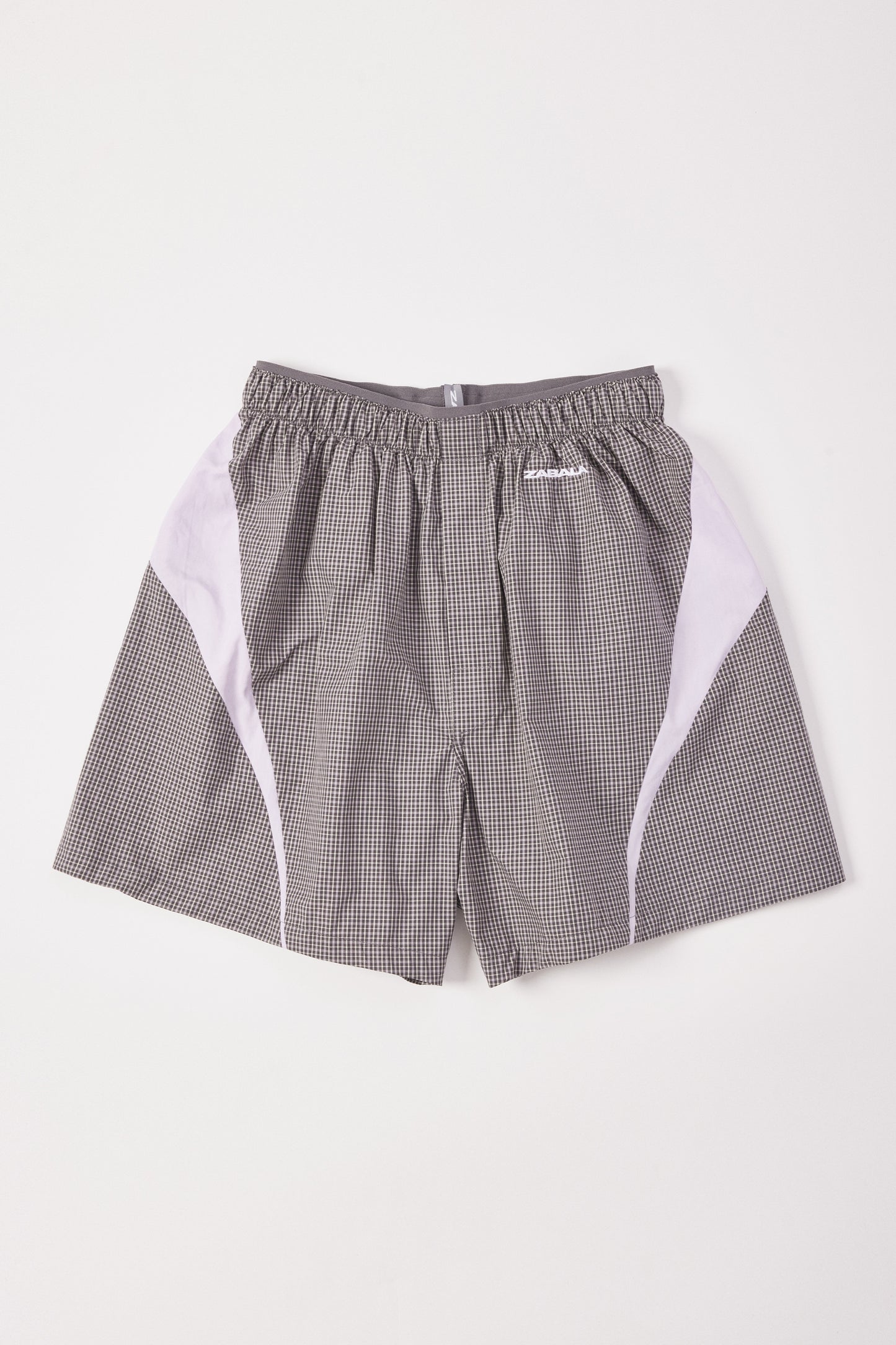 Boxers [Grey Check Mauve Insert]