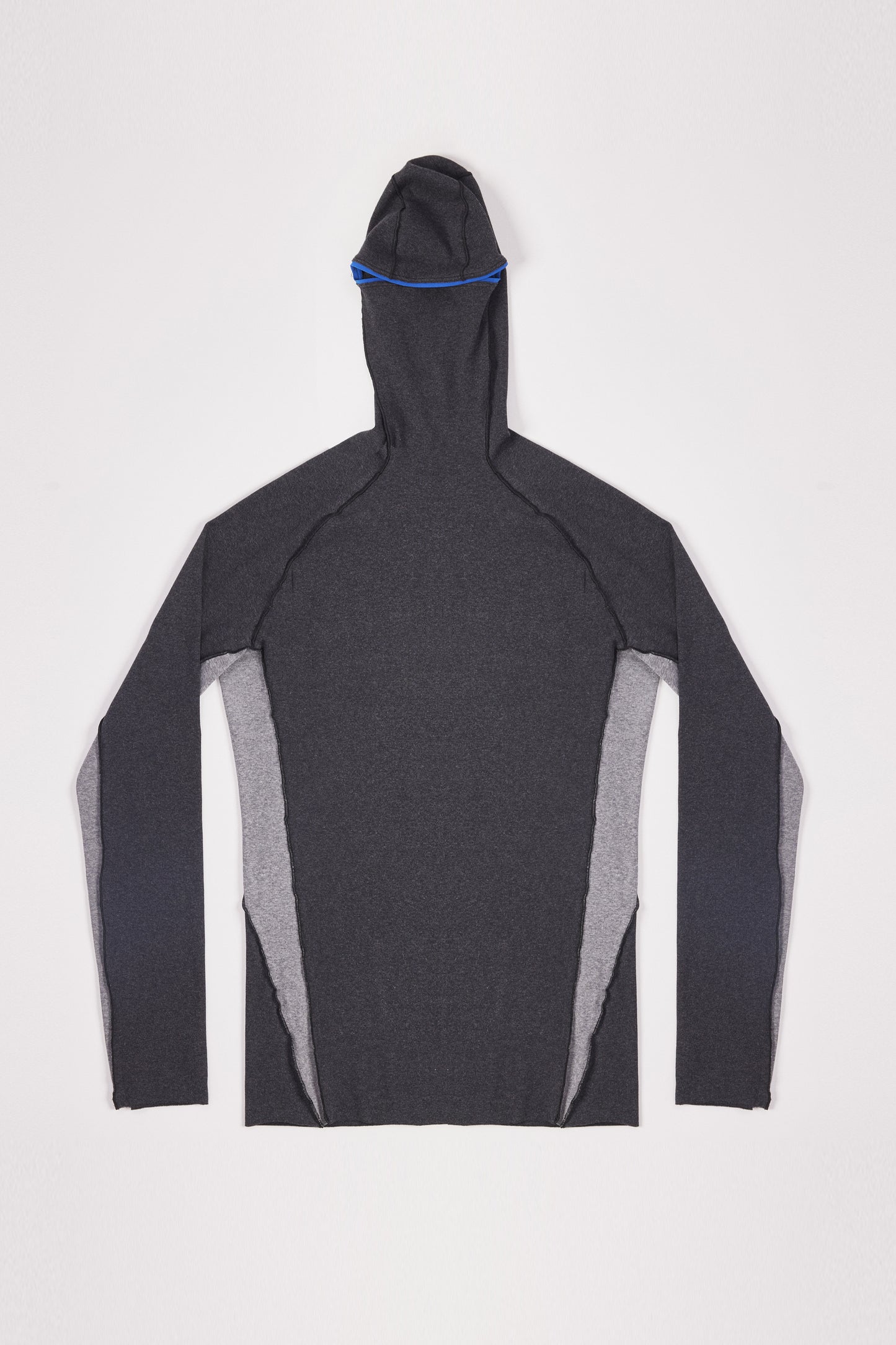 Under Garment Hooded Top [Mixed Grey]