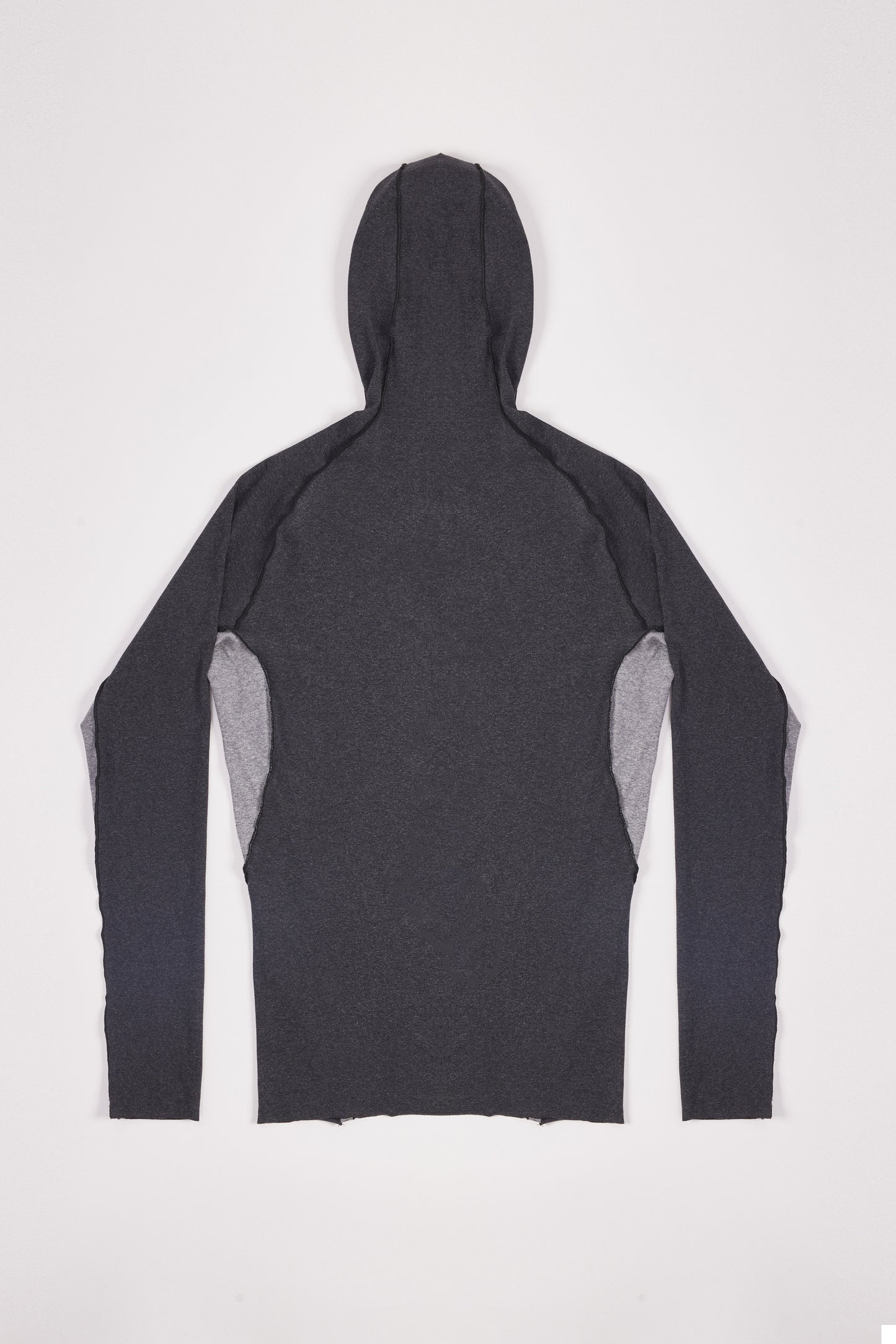 Under Garment Hooded Top [Mixed Grey]