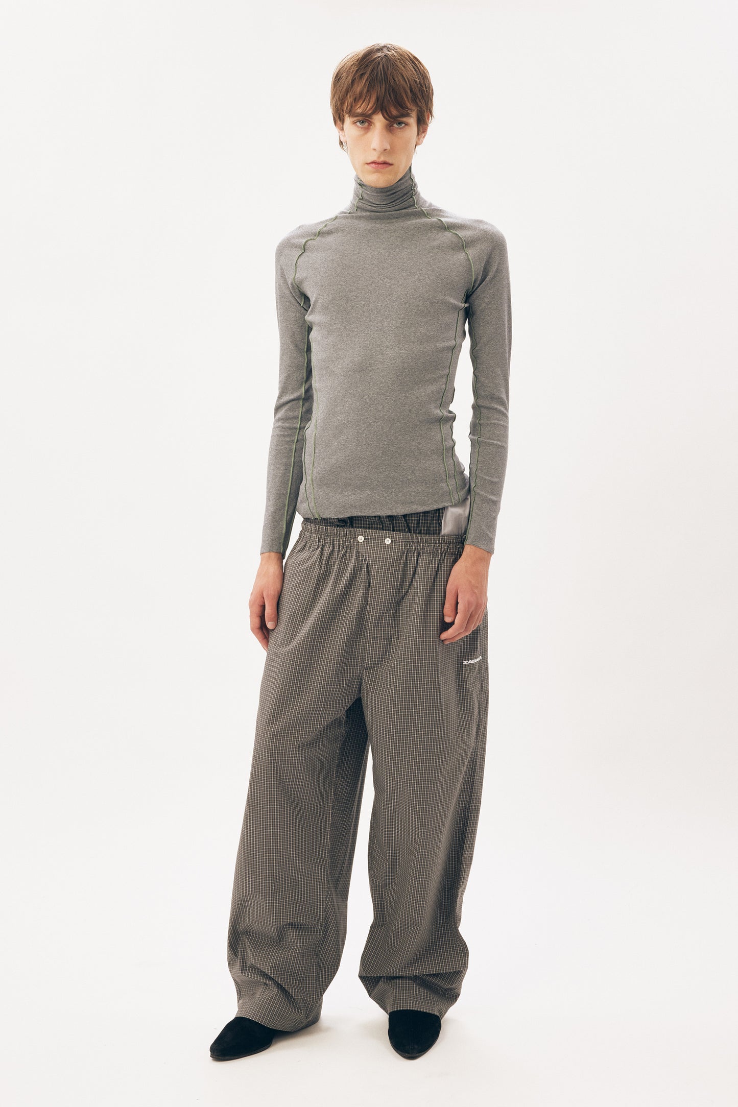 Pyjama Bottoms [Grey Check]