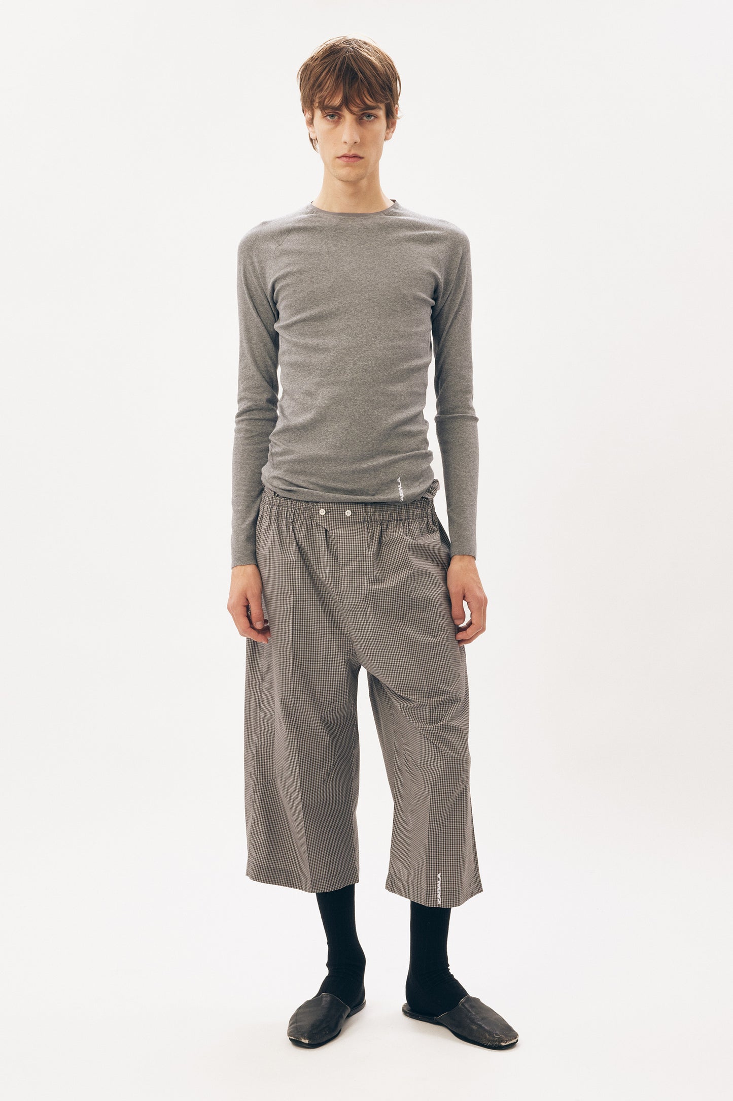 Capri [Purple Grey Check]