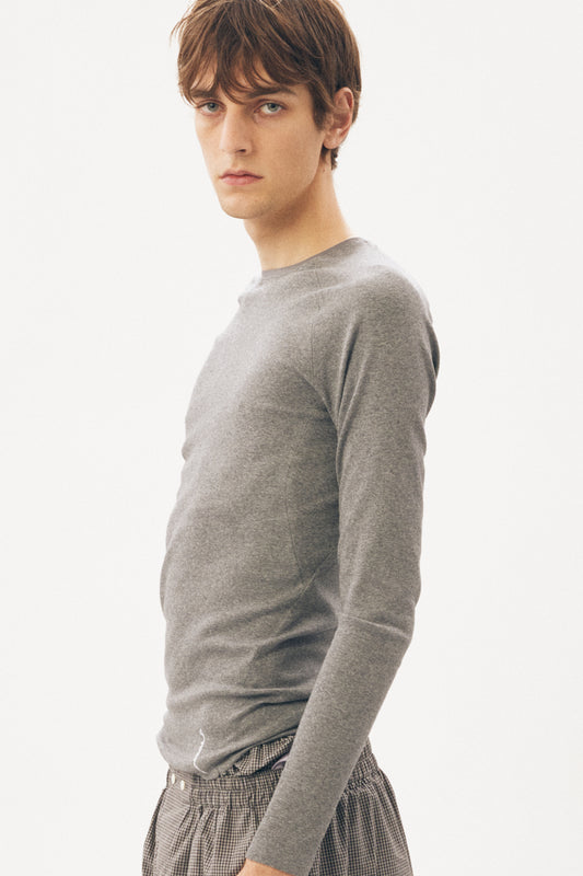 Under Garment Basic Top [Heather Grey]