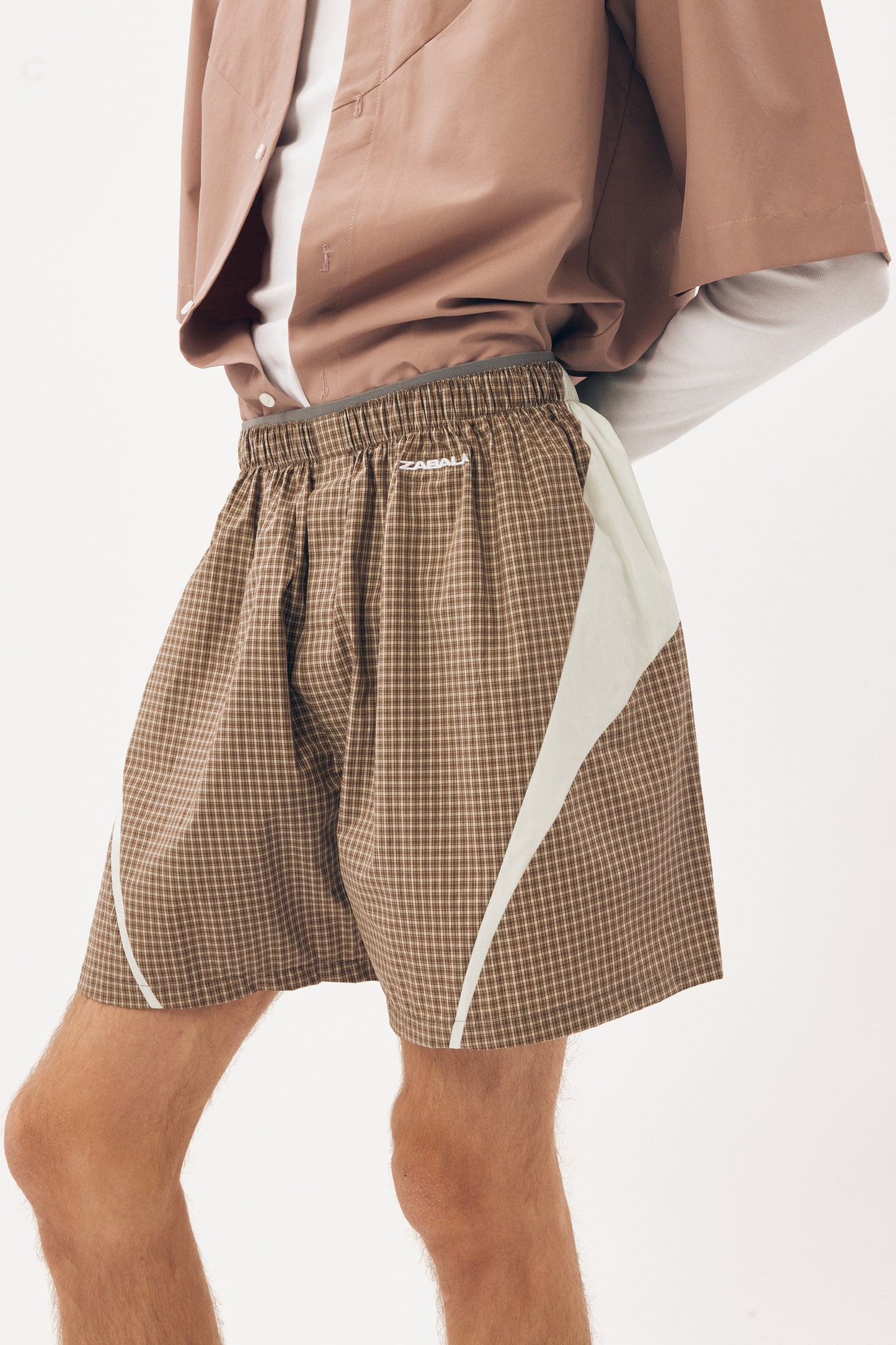 Boxers [Brown Check Mint Insert]