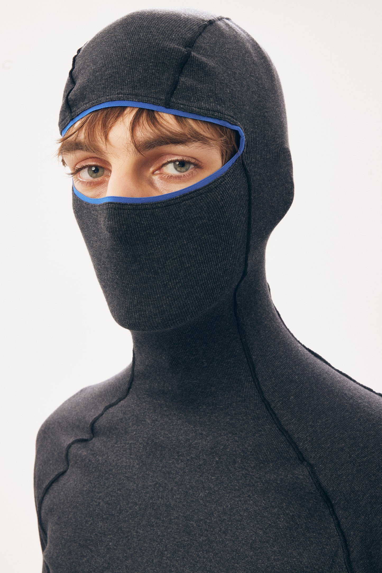 Under Garment Hooded Top [Mixed Grey]