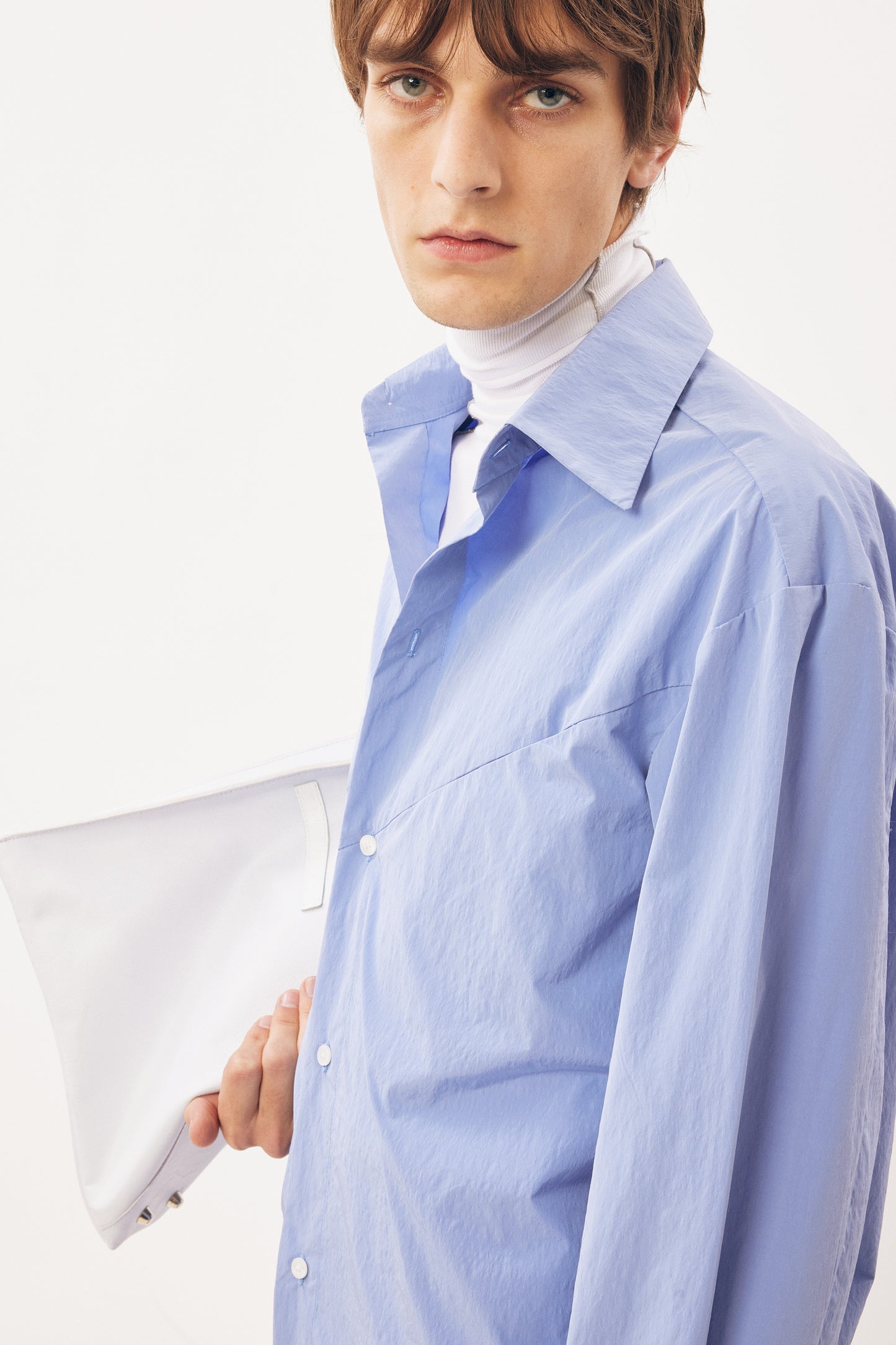 Long-Sleeve Shirt Slashed [Dark Blue]