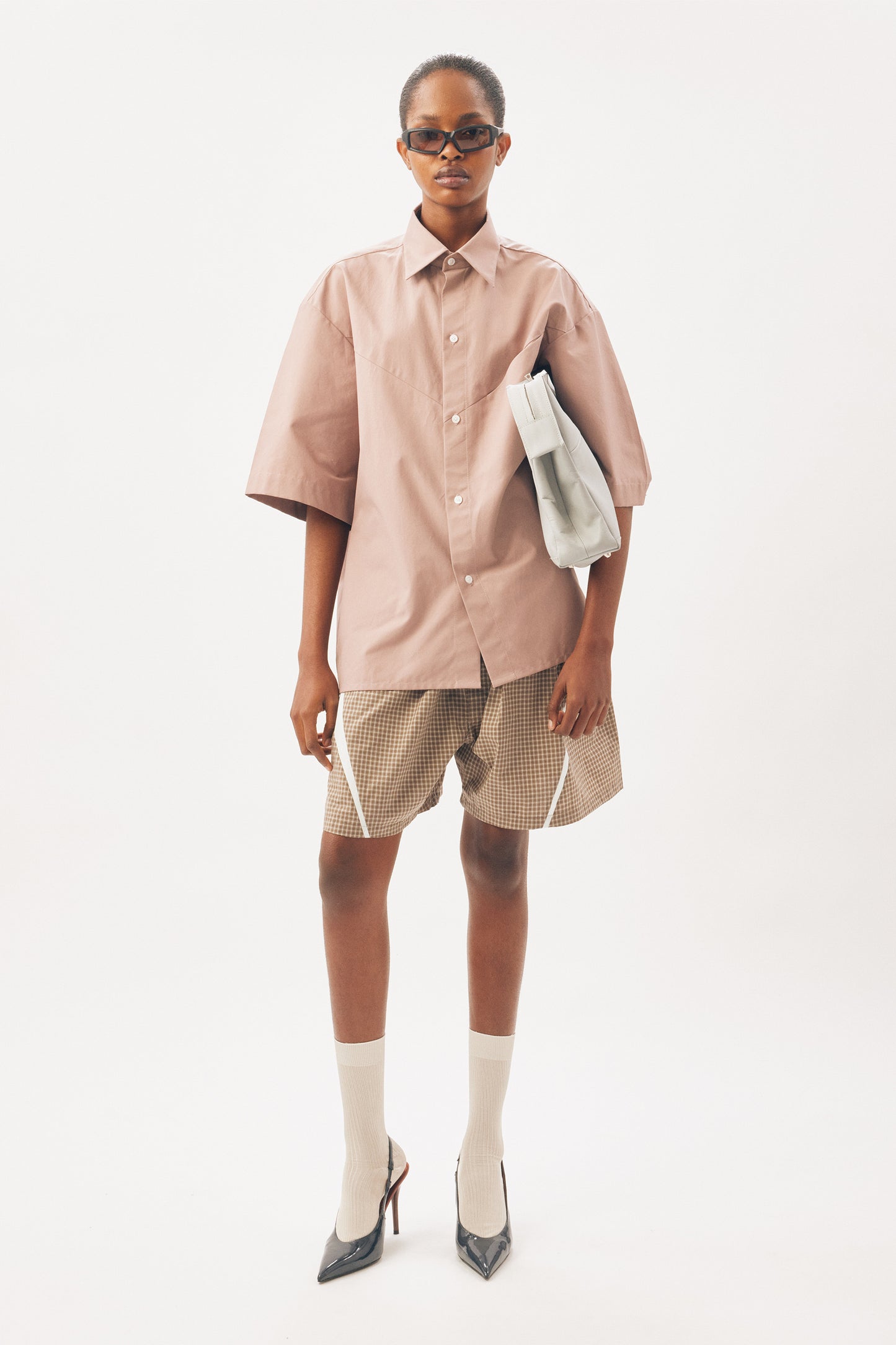 Boxers [Brown Check Mint Insert]