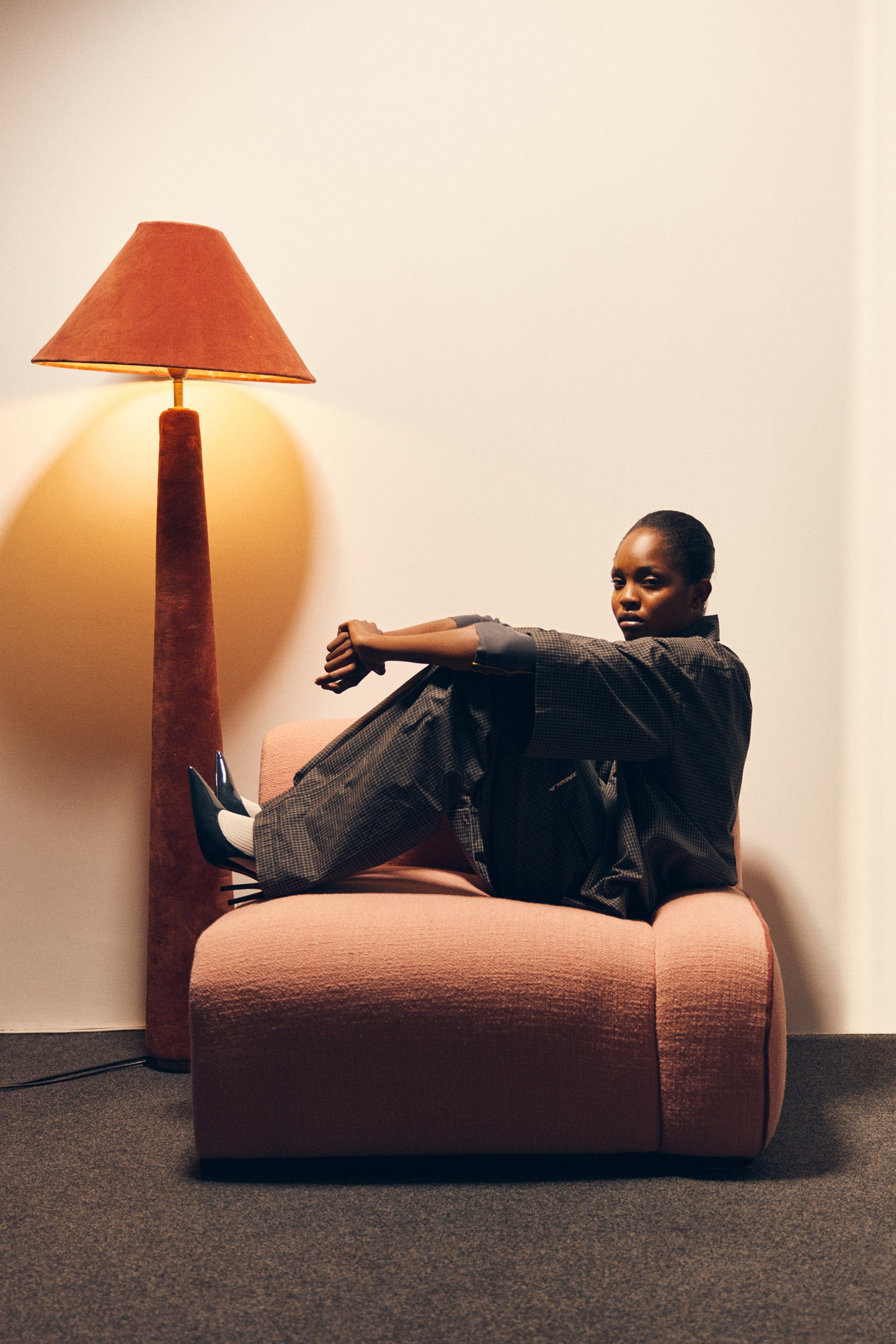 Pyjama Bottoms [Black Check]